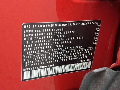 2022 Volkswagen Taos 1.5T SEL