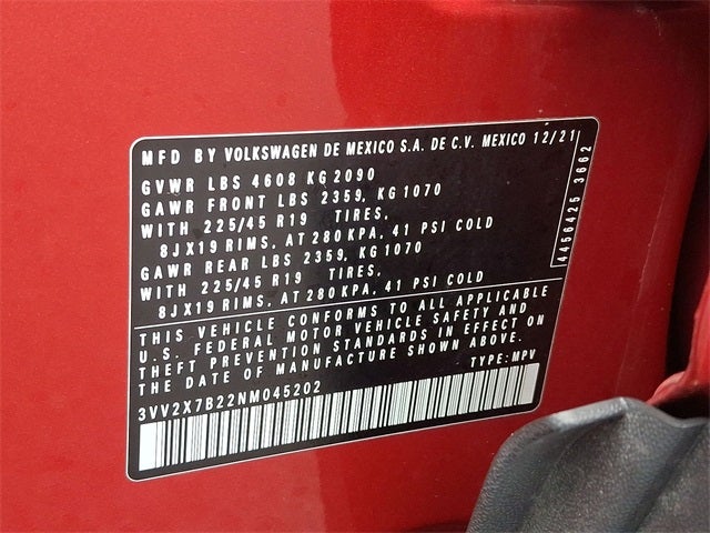 2022 Volkswagen Taos 1.5T SEL