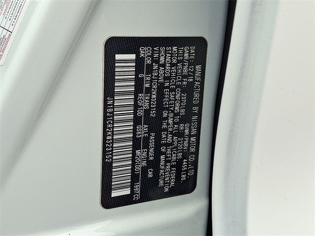 2019 Nissan Rogue Sport S