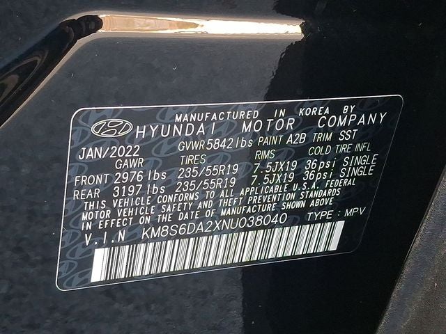 2022 Hyundai Santa Fe Plug-In Hybrid SEL Convenience