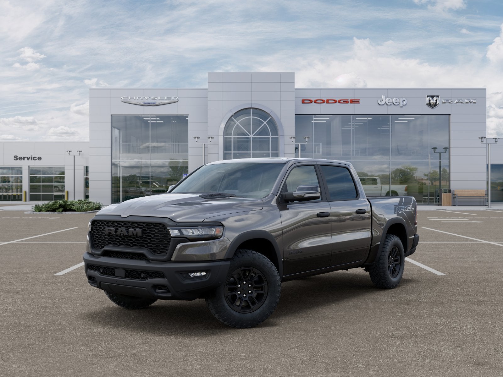 2026 RAM Ram 1500 Rebel Crew Cab 4x4 5'7" Box