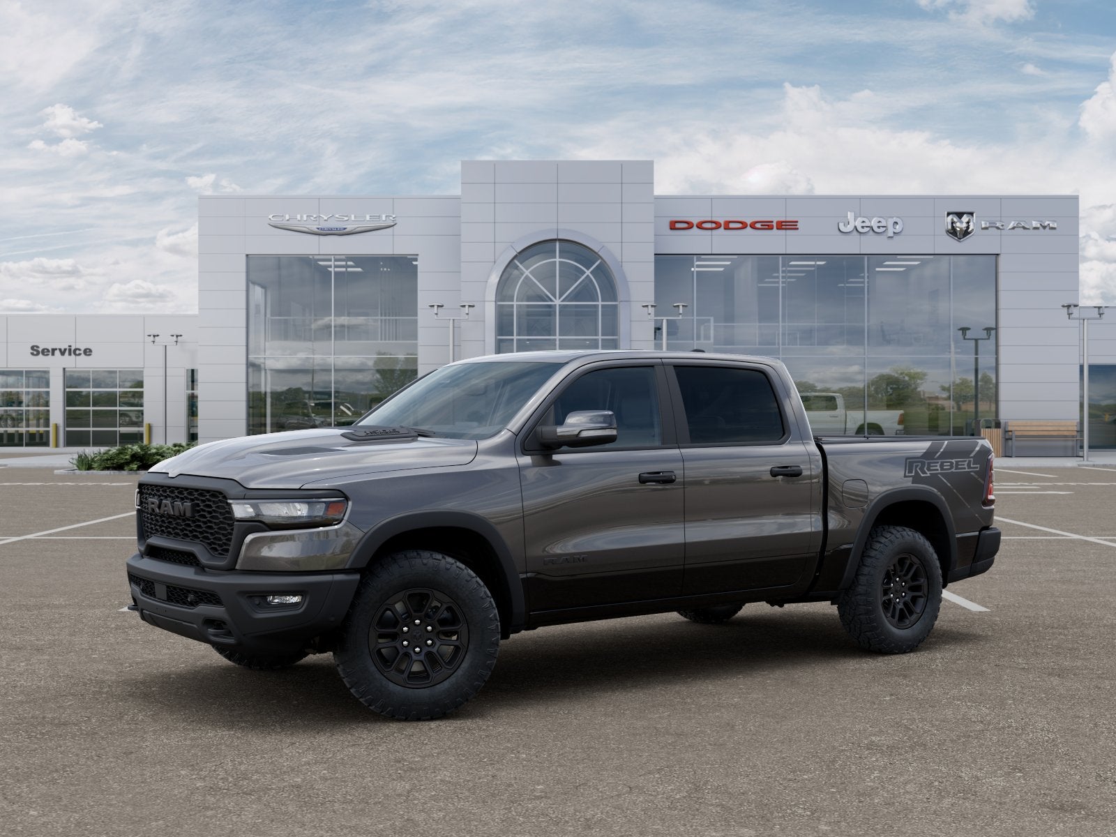2026 RAM Ram 1500 Rebel Crew Cab 4x4 5'7" Box
