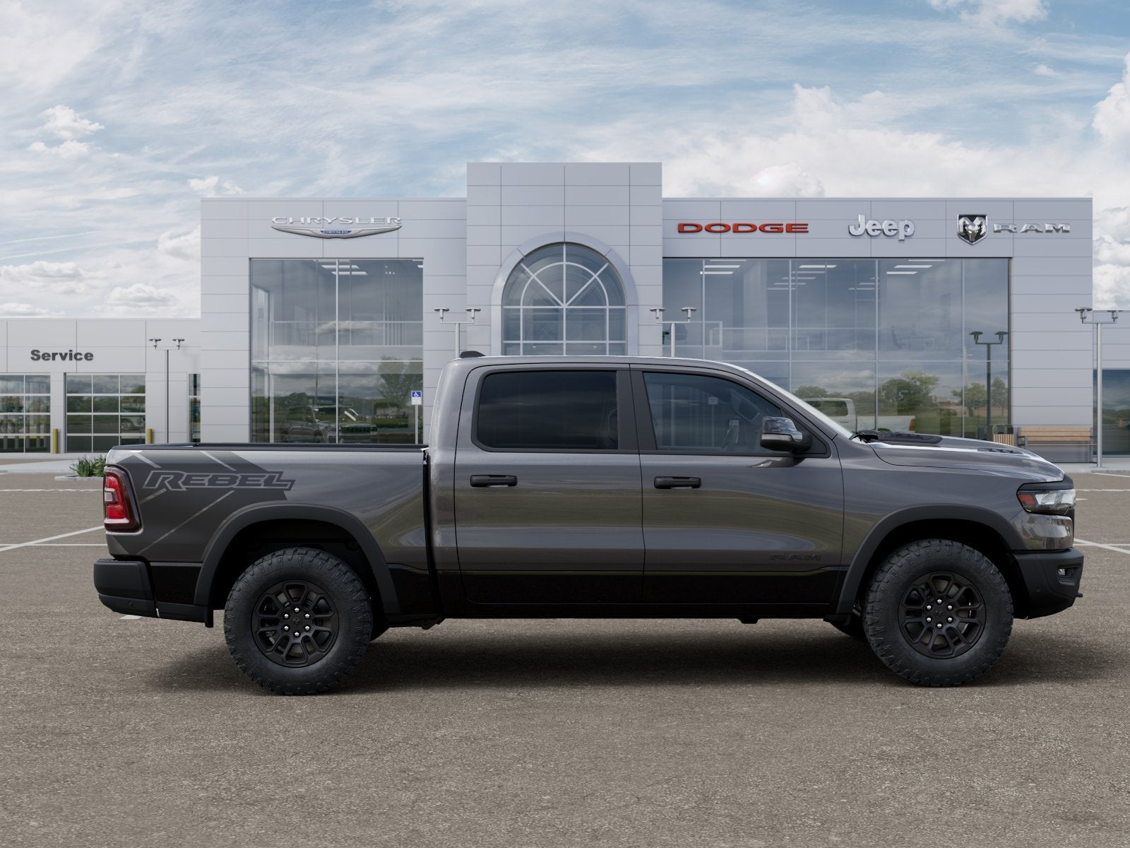 2026 RAM Ram 1500 Rebel Crew Cab 4x4 5'7" Box