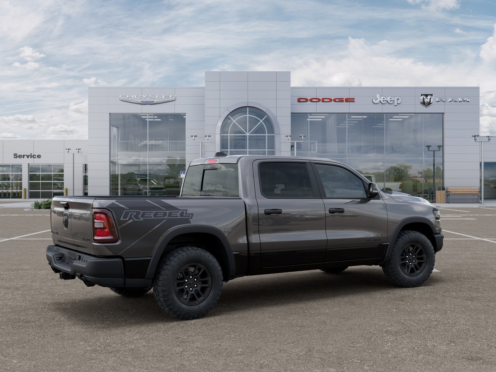 2026 RAM Ram 1500 Rebel Crew Cab 4x4 5'7" Box
