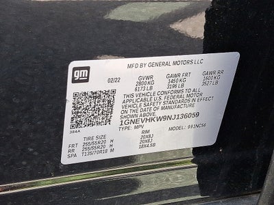 2022 Chevrolet Traverse LT Leather