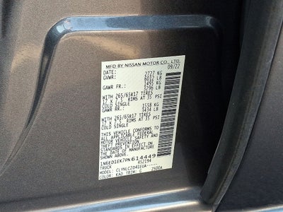 2023 Nissan Frontier SV