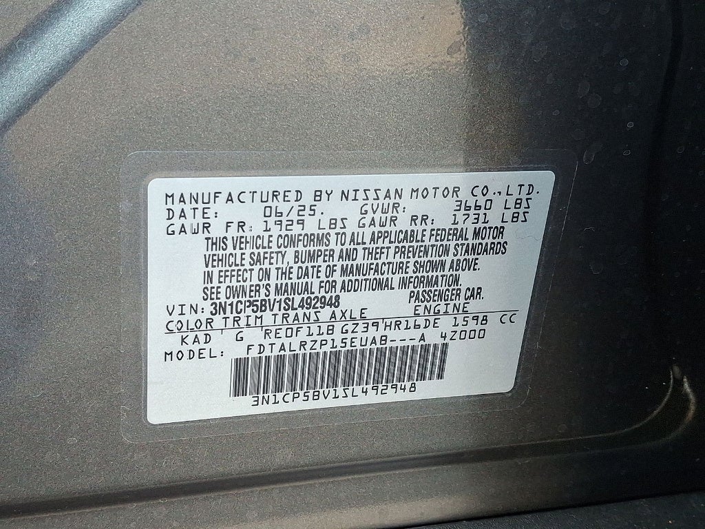 2025 Nissan Kicks Play S