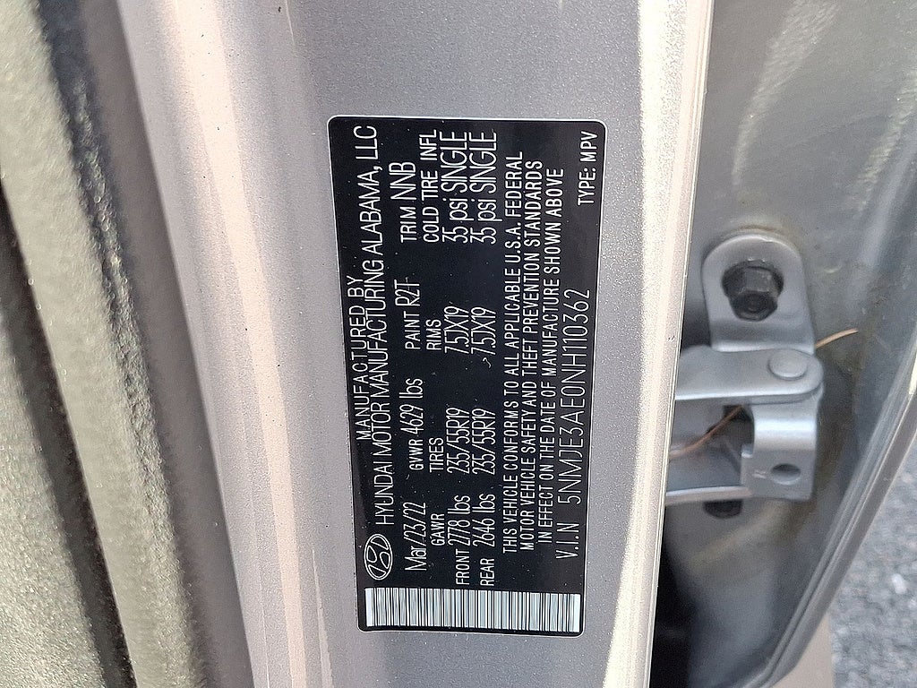 2022 Hyundai Tucson Limited