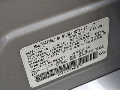 2018 INFINITI Q50 LUXE AWD