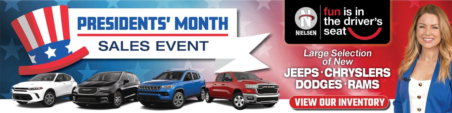 Presidents' Month Sales Event